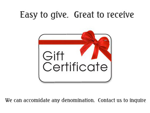 Gift Certificate